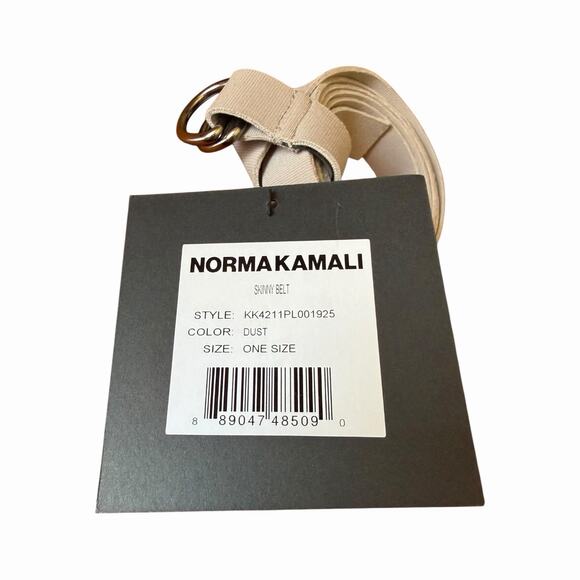 Norma Kamali Skinny Belt Bundle 3 NWT One Size White Dust Southwest D Ring main image 13